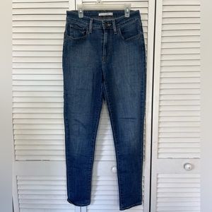 levi’s high rise skinny jeans